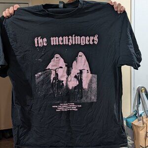 The Menzingers - Pop Punk T-Shirt - Pink Ghosts - Size XXL
